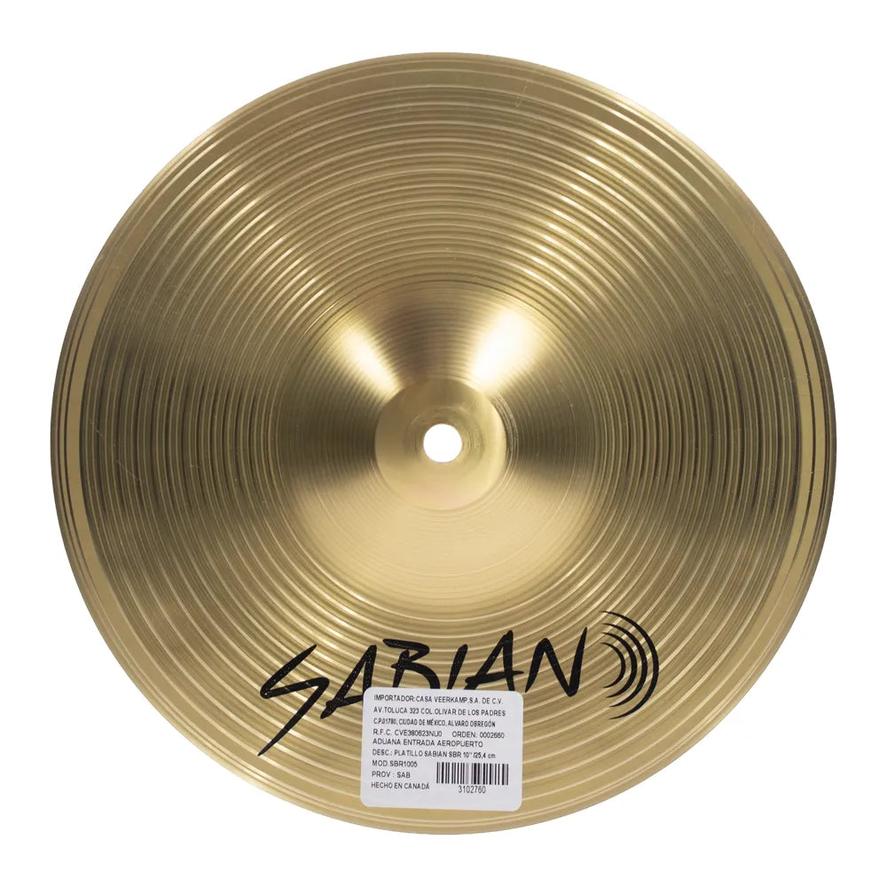 Sabian SBR1005 Platillo 10" Splash