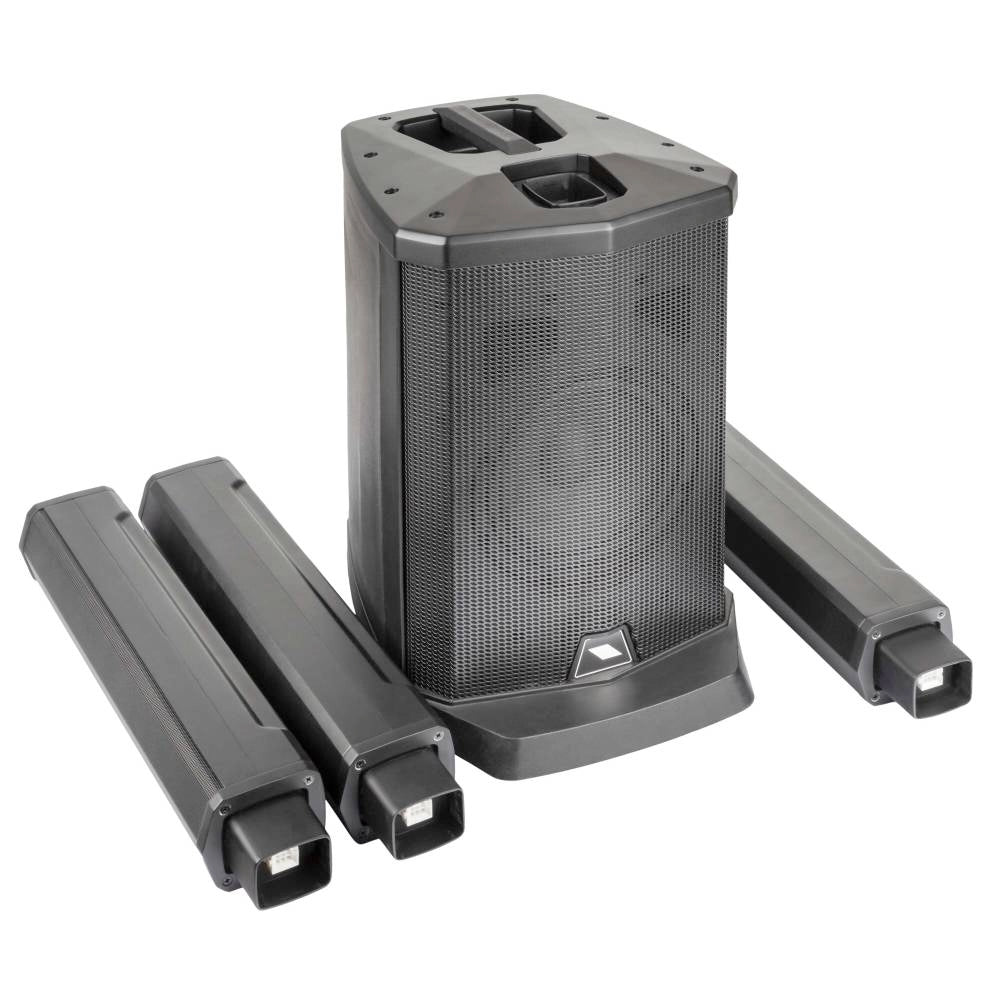 Proel SESSION1US Columna Sub 8" y 4 X 2.5" Negro