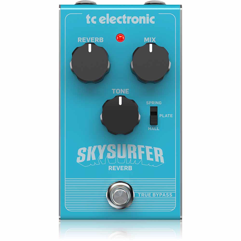 Pedal reverb para guitarra TCELECTRONIC SKYSURFERREVERB