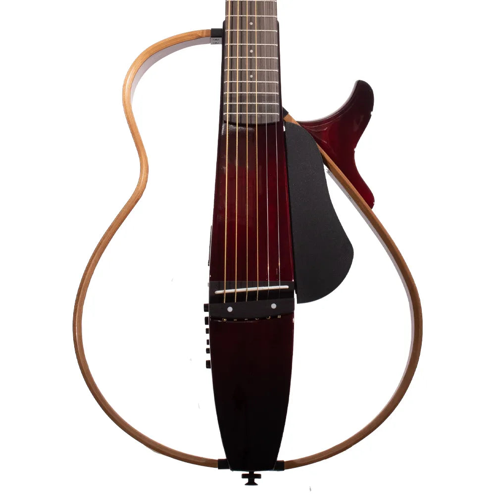 Yamaha Silent Slg200Scrb02 Guitarra Cuerdas Acero Crimson Red Burst