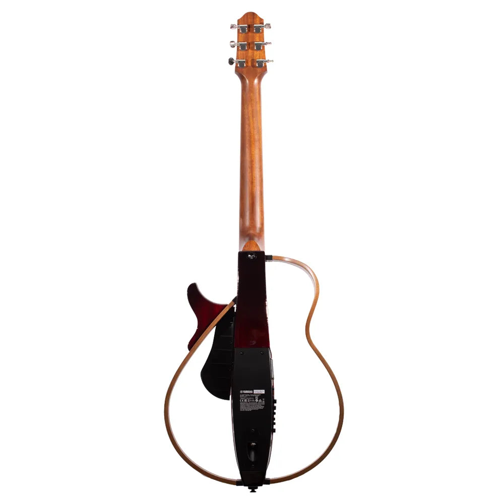 Yamaha Silent Slg200Scrb02 Guitarra Cuerdas Acero Crimson Red Burst