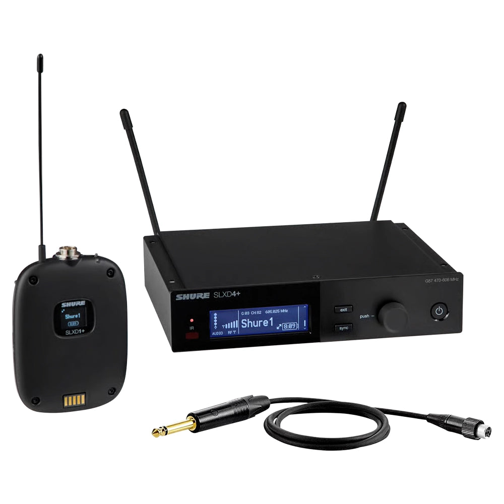 Shure SLXD14G58 Sistema Inalámbrico Digital para Guitarra y Bajo