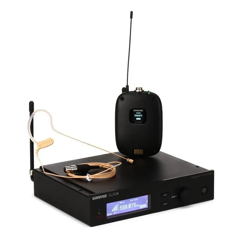 Shure SLXD14PLUS153TG57 Micrófono Inalámbrico de diadema miniatura MX153T