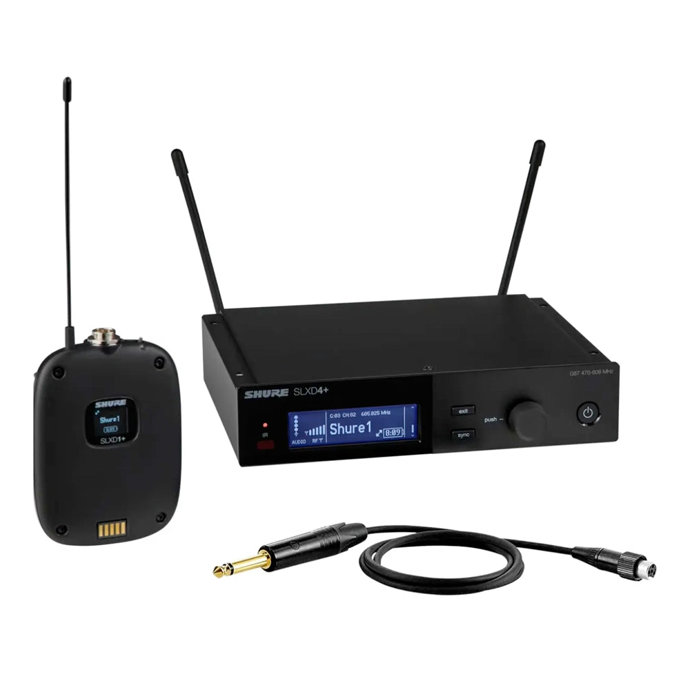 Shure SLXD14PLUSG57 Sistema Inalámbrico Digital para Guitarra y Bajo