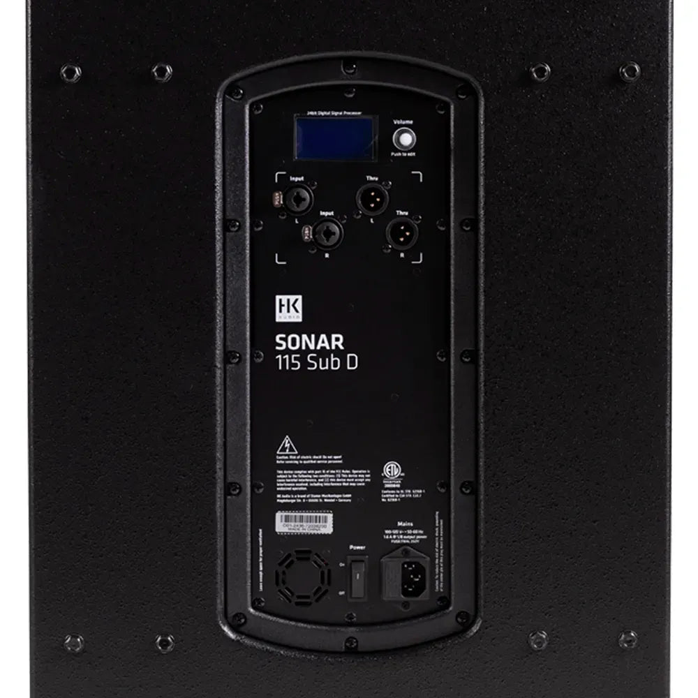 Hk Audio Sonar115S Subwoofer SONAR 115