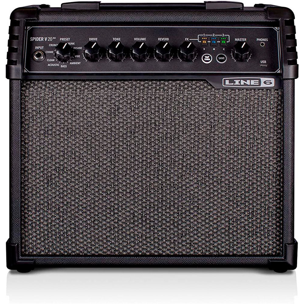 Amplificador Guitarra Eléctrica Line6 YAMAHA SPDRV20MKII Spider 20W