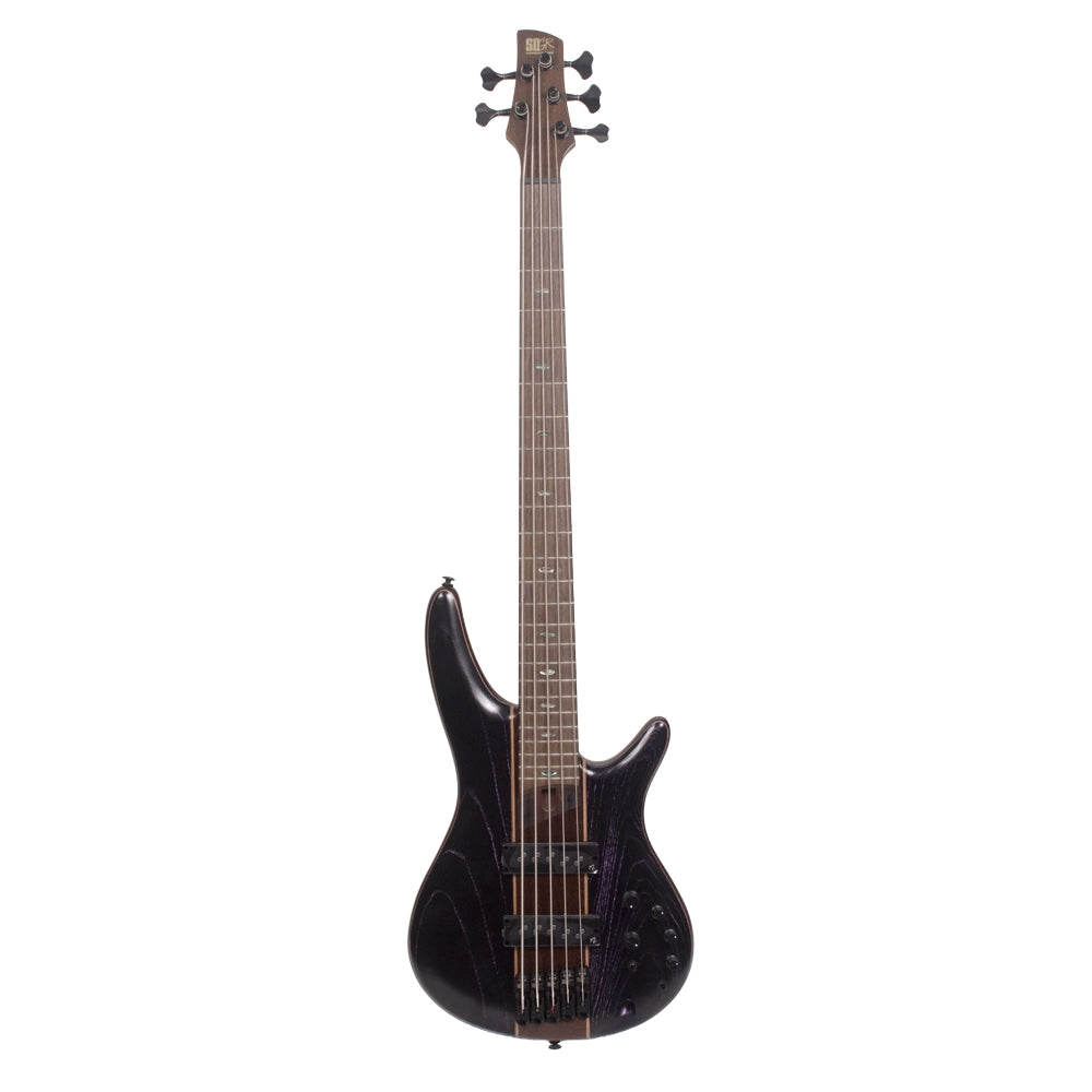 Bajo Eléctrico ibanez sr1305sbmgl negro veteado 5 cuerdas c/funda SR1305SBMGL