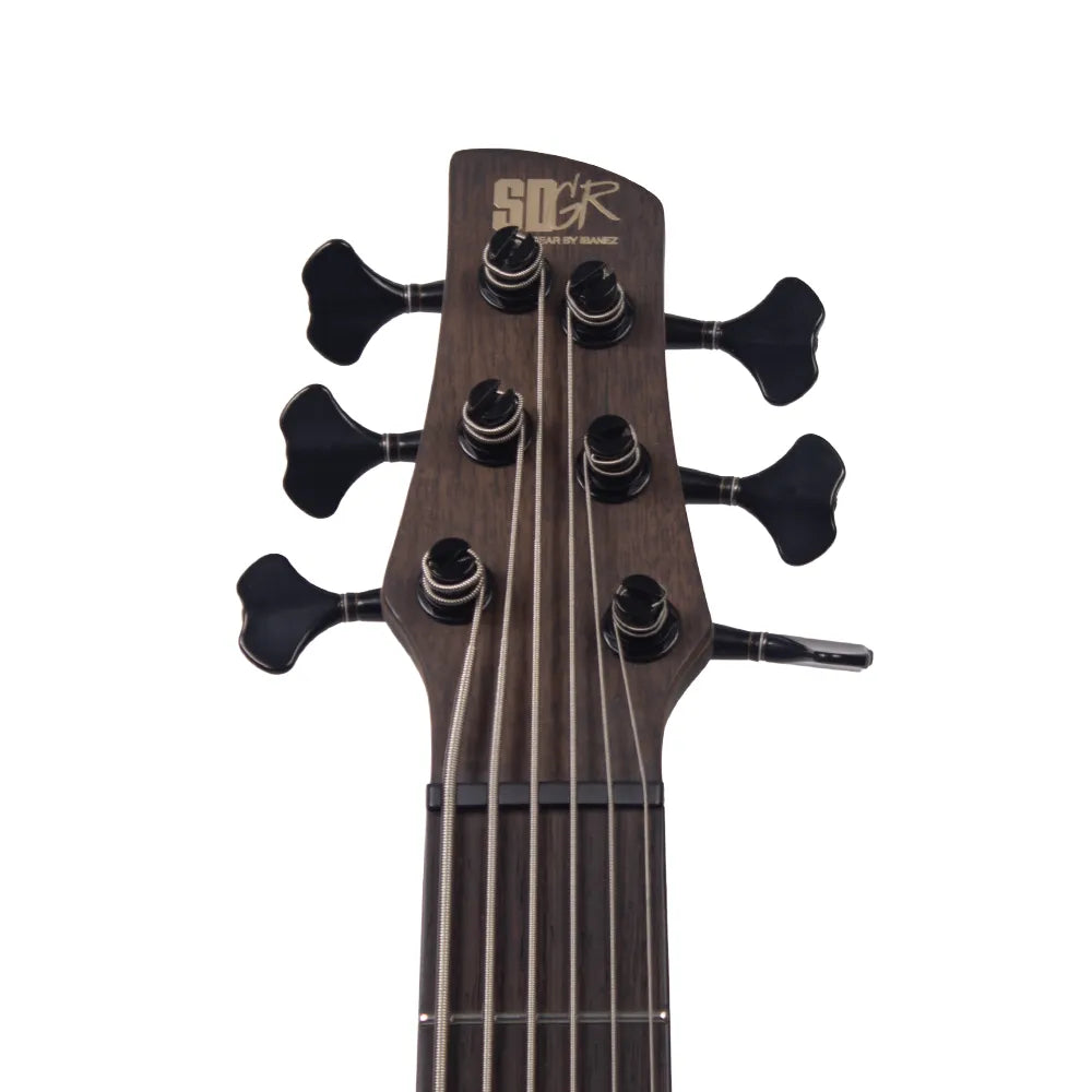Ibanez SR1356BDUF Bajo Eléctrico SR 6 Cuerdas Café Sombreado Mate con Funda