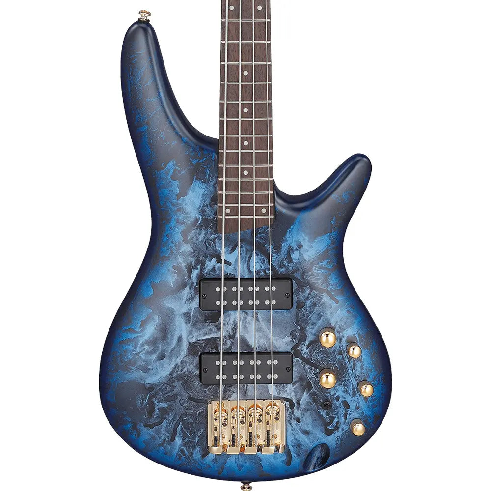 Ibanez Sr300edxczm Bajo Eléctrico Sr Azul Texturizado Sombrado Azul Mate