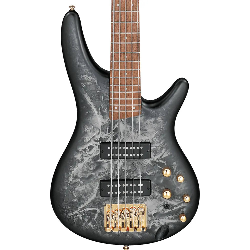 Ibanez Sr305edxbzm Bajo Eléctrico Sr Gris Texturizado Sombreado Negro Mate 5 Cdas