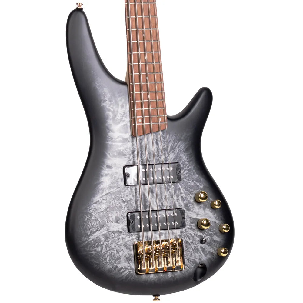 Ibanez Sr305edxbzm Bajo Eléctrico Sr Gris Texturizado Sombreado Negro Mate 5 Cdas
