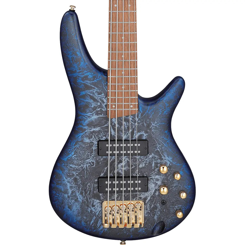 Ibanez Sr305edxczm Bajo Eléctrico Sr Azul Texturizado Sombreado Azul Mate 5 Cdas