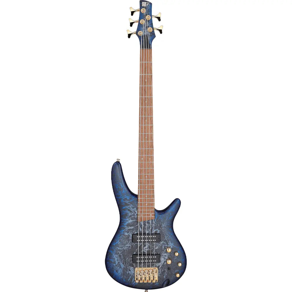 Ibanez Sr305edxczm Bajo Eléctrico Sr Azul Texturizado Sombreado Azul Mate 5 Cdas