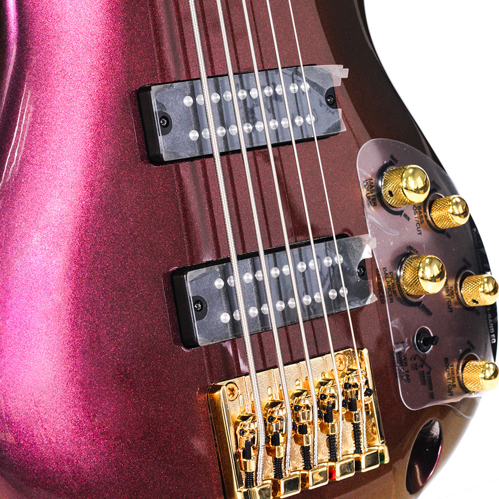 Bajo Eléctrico Ibanez sr305edxrgc 5 cuerdas oro rosa tornasol SR305EDXRGC