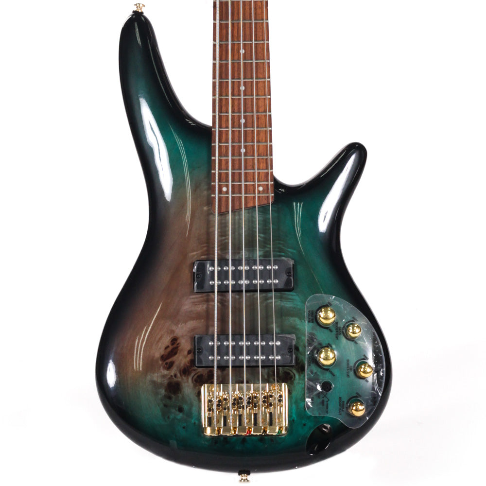 Bajo Eléctrico Ibanez sr405epbdxtsu 5 cuerdas fondo marino sombreado negro SR405EPBDXTSU