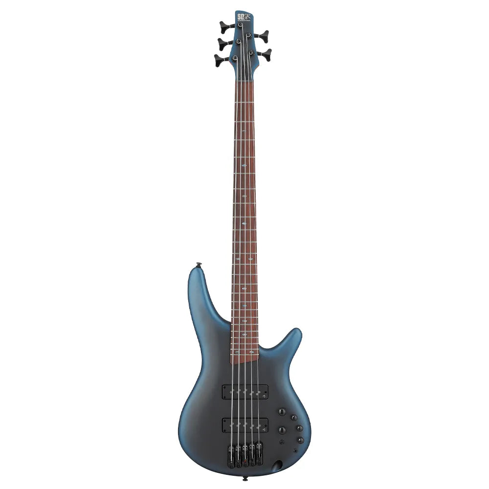Ibanez SR505NMAM Bajo Eléctrico SR 5 Cuerdas Negro/Sombreado Azul Mate