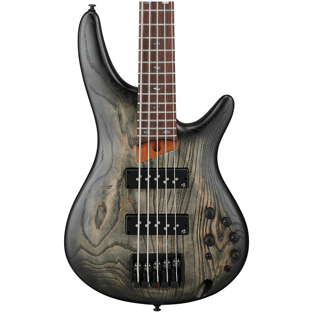 Bajo Eléctrico ibanez sr605ebkt negro entintado sombreado 5 cuerdas SR605EBKT