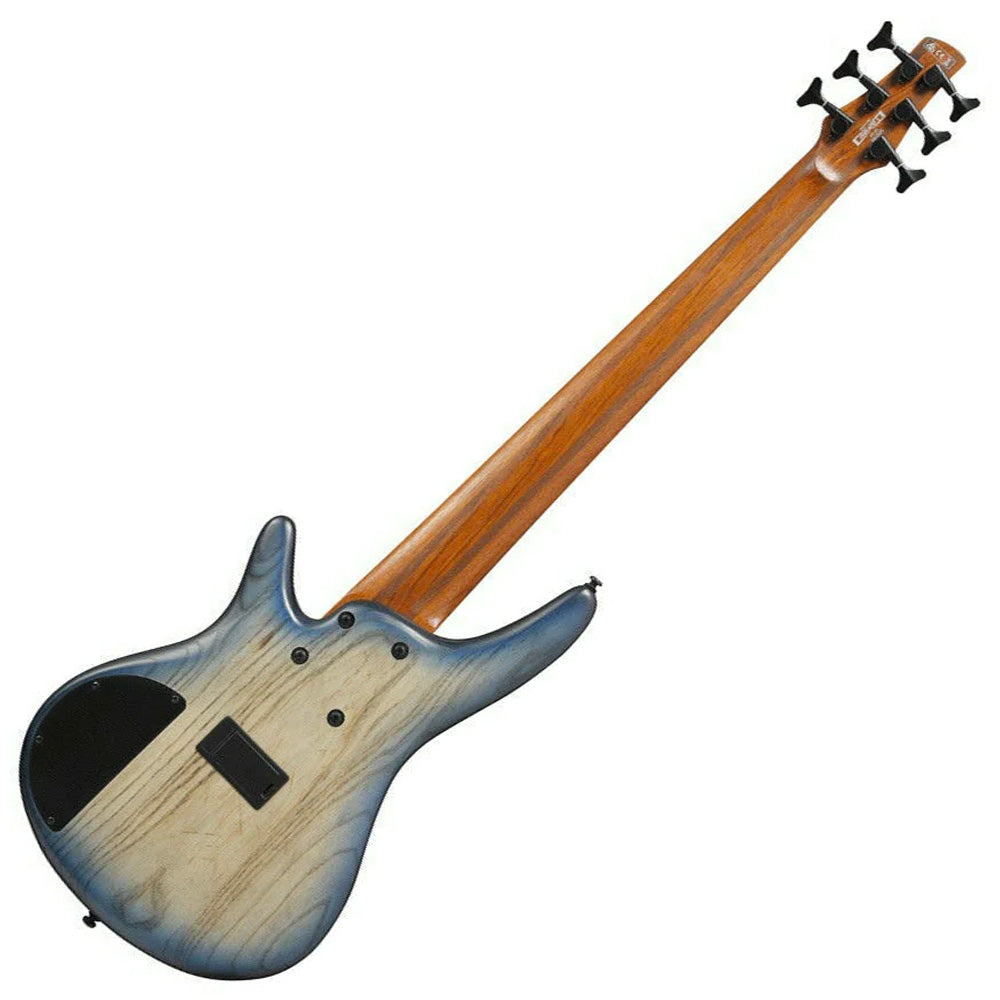 Bajo Eléctrico Ibanez sr606ectf 6 cuerdas natural sombreado azul mate SR606ECTF
