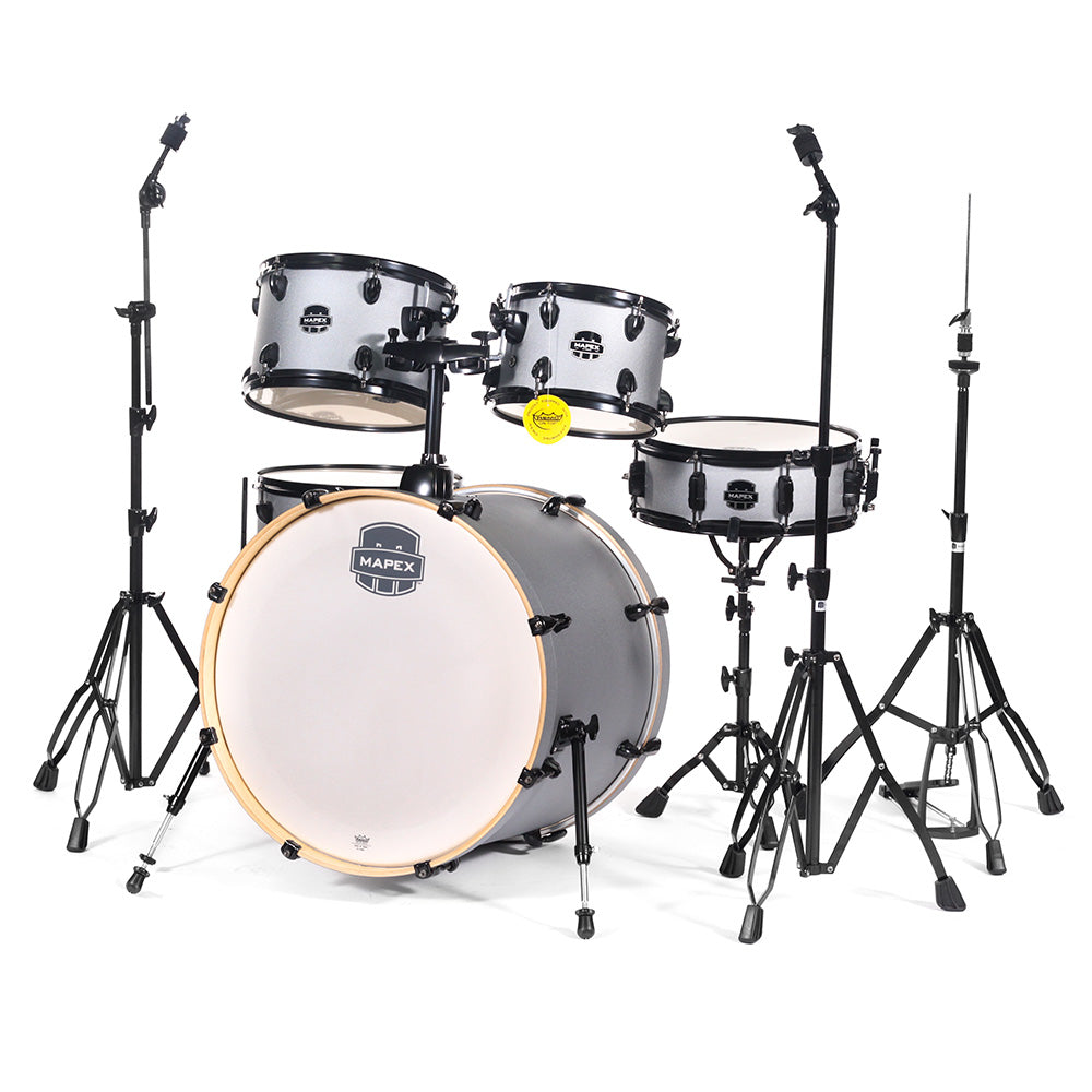 Batería Mapex 5 Piezas Fusion Storm Iron Grey ST5245FBIG