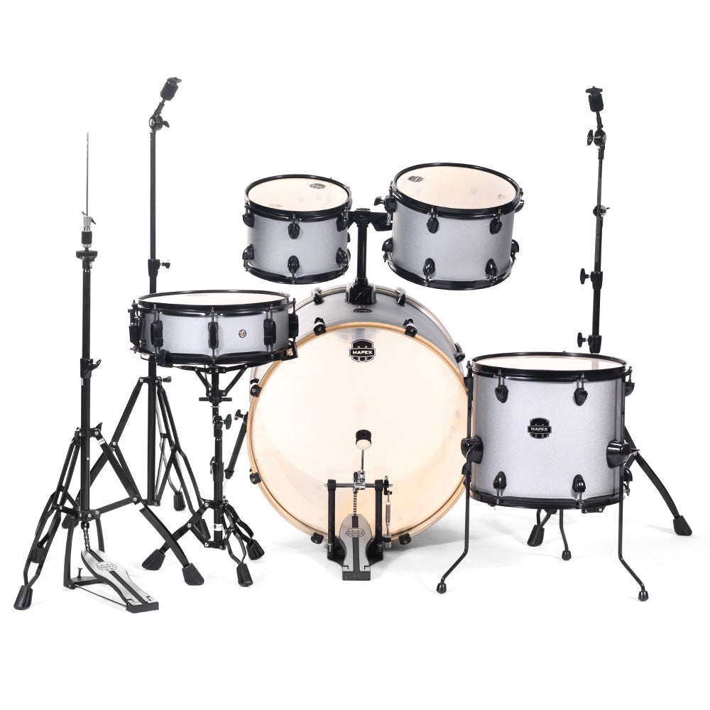 Batería Mapex 5 Piezas Fusion Storm Iron Grey ST5245FBIG