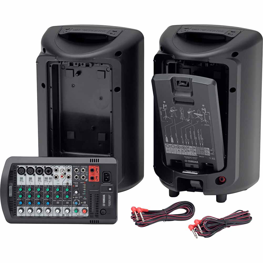 Sistema de audio con bluetooth + micrófono 400w YAMAHA STGPS400BTSET