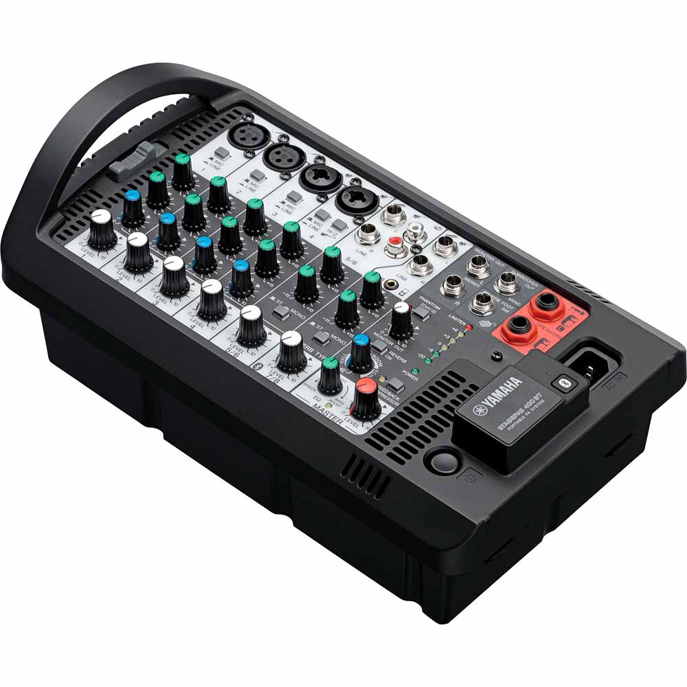 Sistema de audio con bluetooth + micrófono 400w YAMAHA STGPS400BTSET