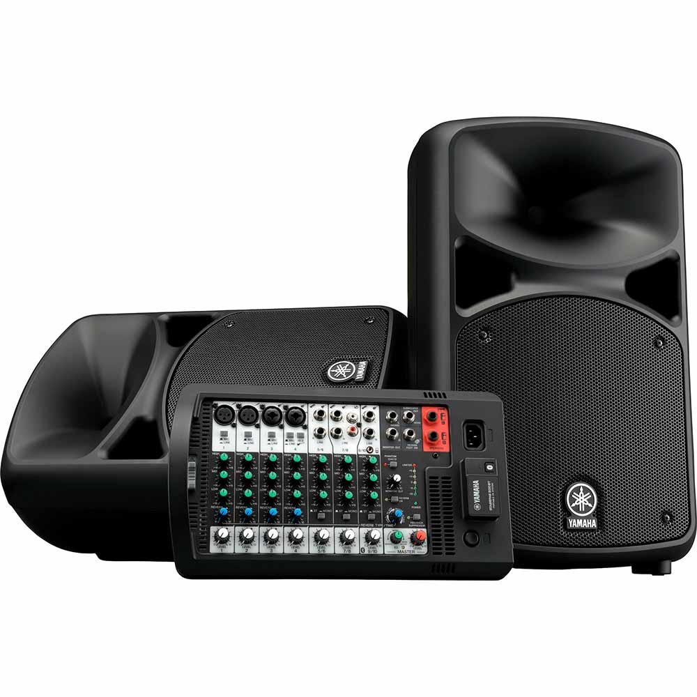 Sistema de Audio con Bluetooth + Micrófono 600w YAMAHA STGPS600BTSET