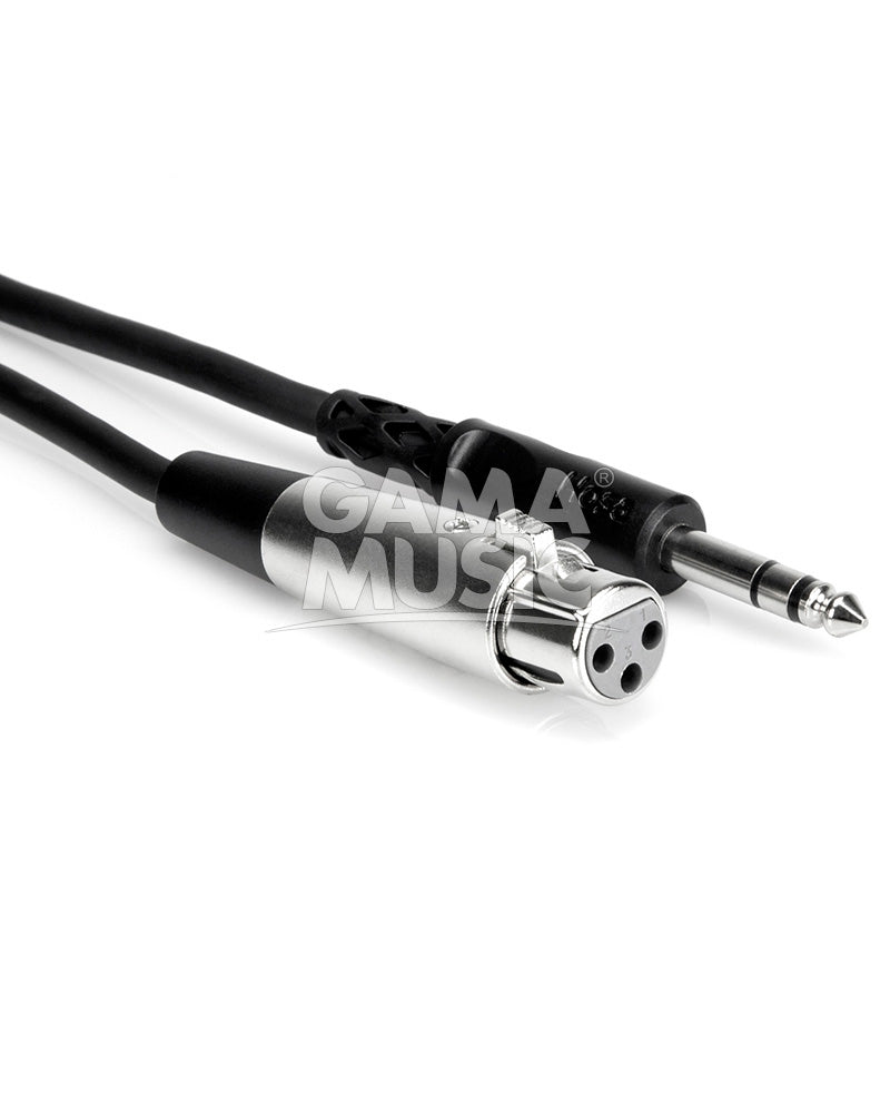 Cable Balanced Interconnect Hosa Stx110F Xlr3F To 1/4 In Trs 3 Metros STX110F