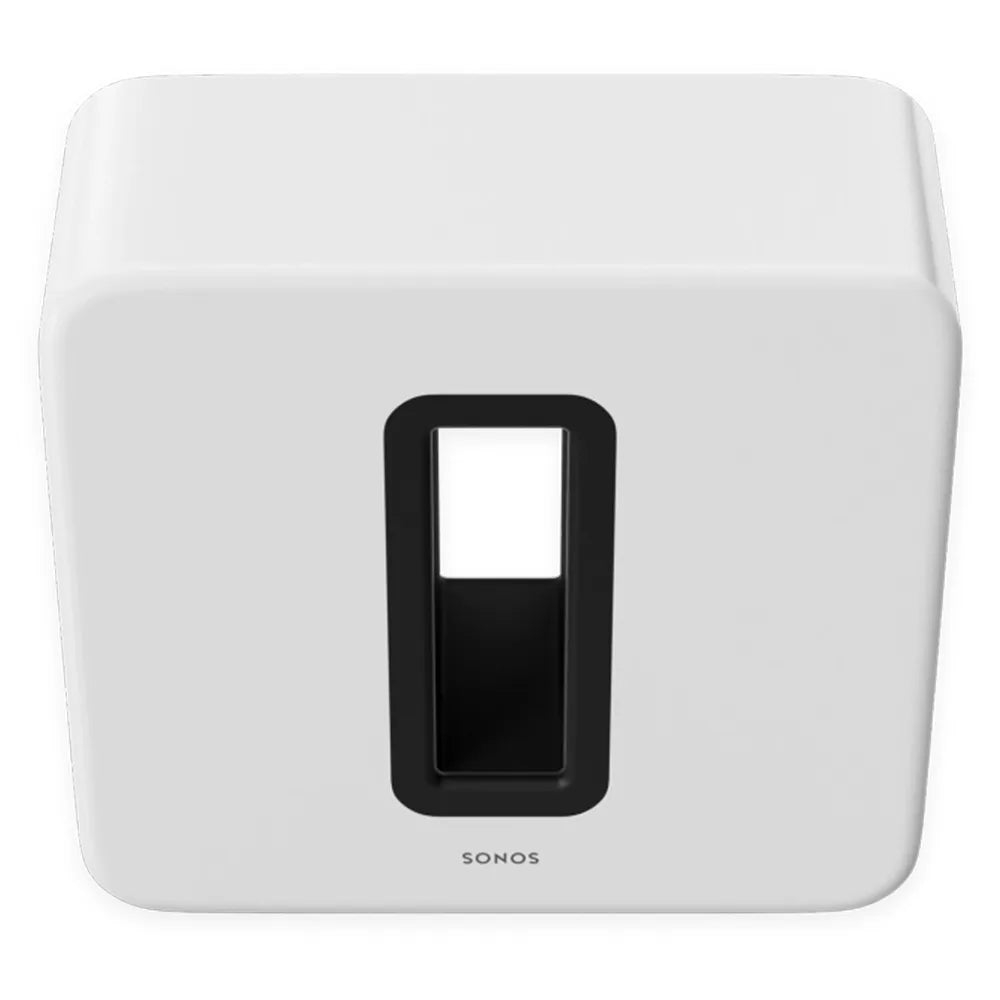 Sonos SUBGEN3WHITE Subwoofer Inalámbrico Blanco
