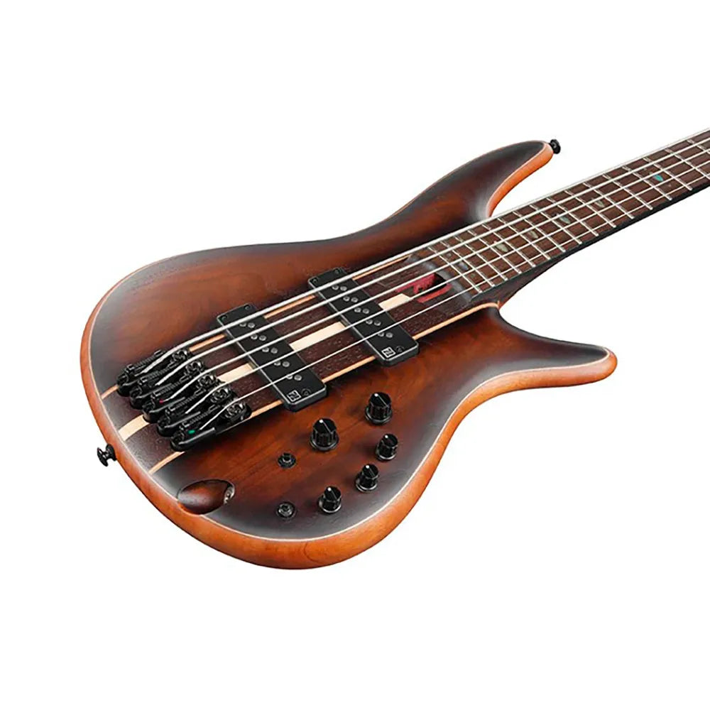 Ibanez Sr1355Bduf Bajo Eléctrico SR Premium 5 Cuerdas Cafe Sombreado Mate Con Funda