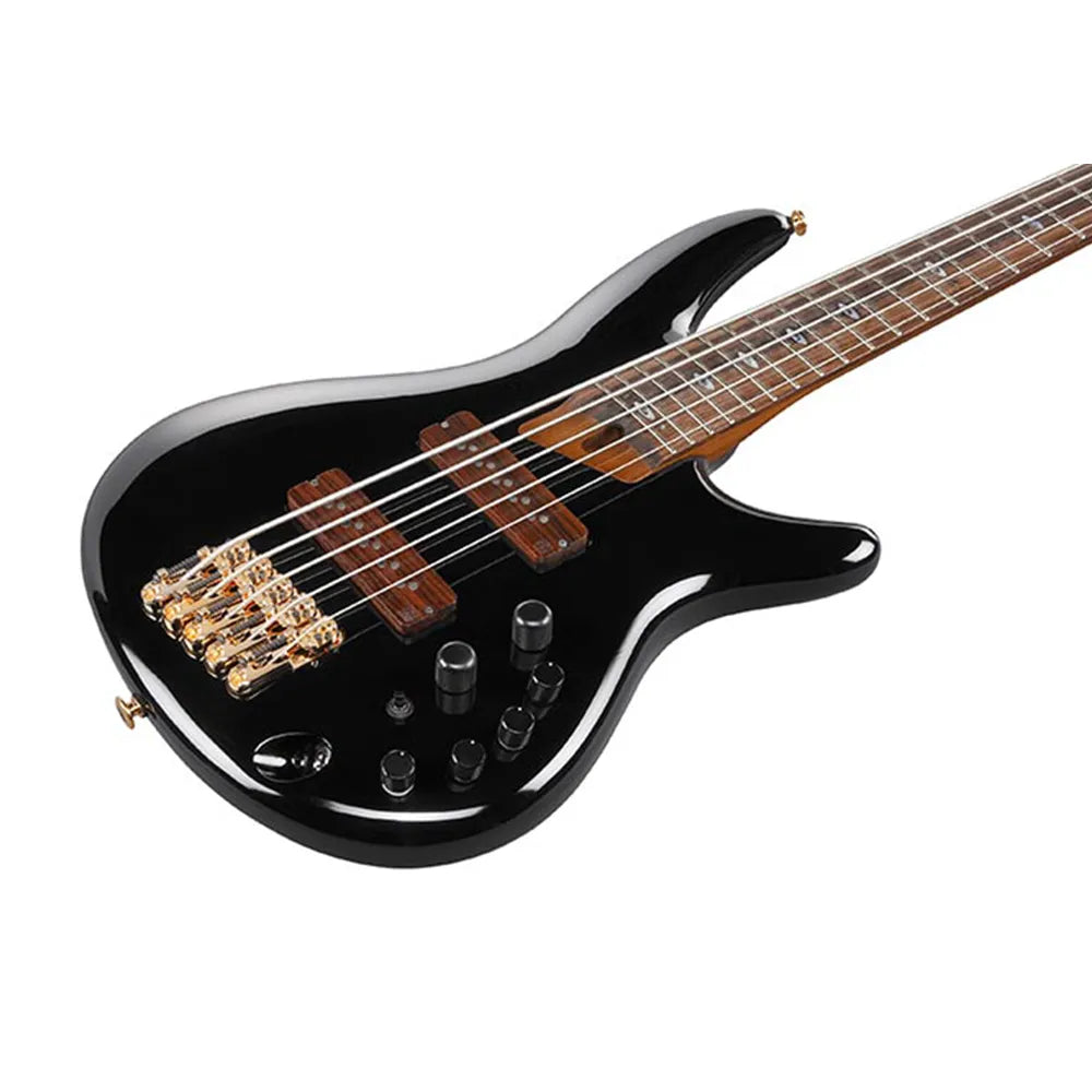 Ibanez Sr3505Bk Bajo Eléctrico Sdgr Prestige 5 Cuerdas Negro Con Estuche