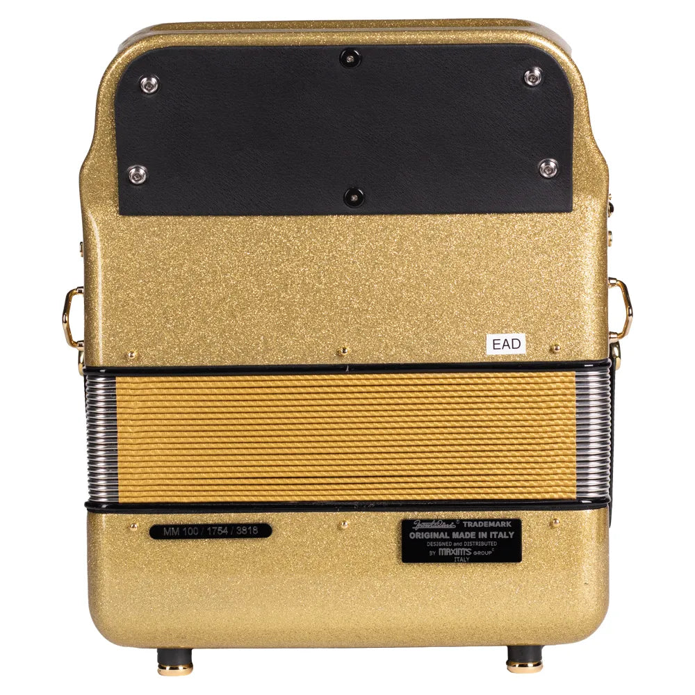 Frontalini Stradivariii Acordeón Ultracompacto 34 Botones 5 Reg Gold