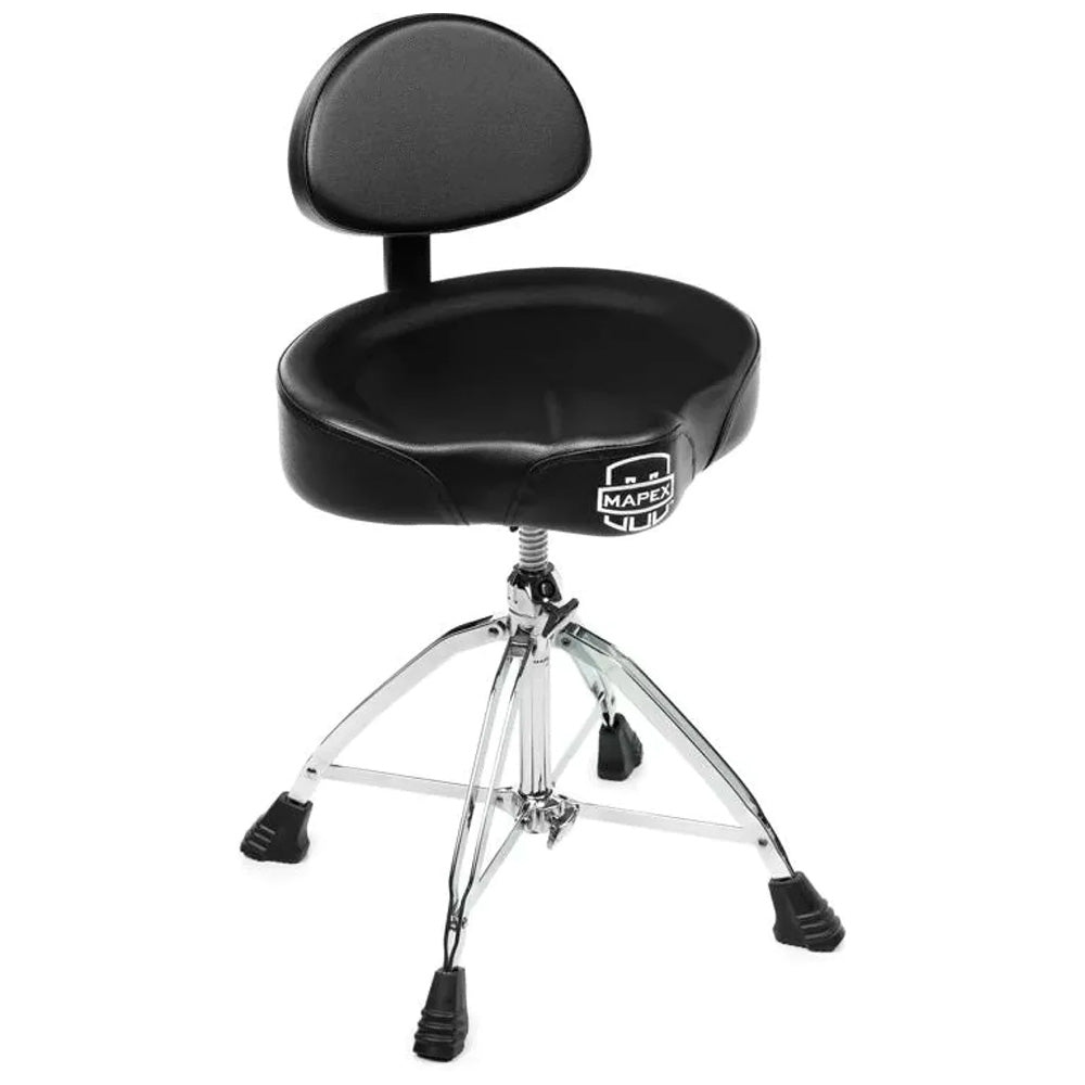 Banco para Batería Mapex T875 Tipo Saddle Con Respaldo