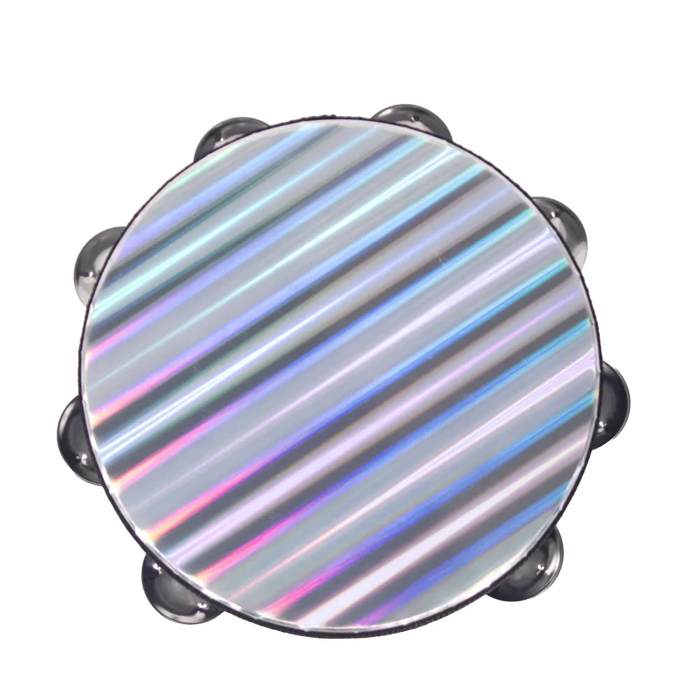 Remo TA410849 Pandero 8" 1Hilera Negro