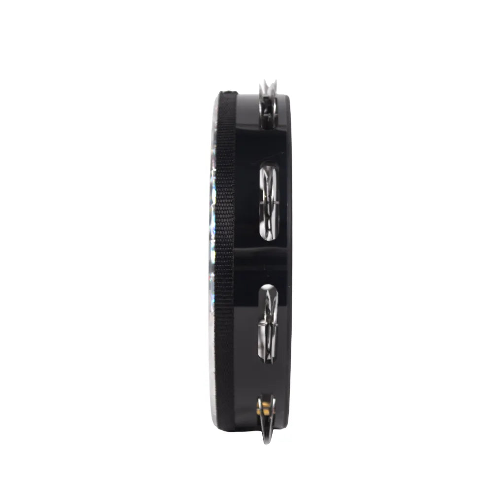 Remo TA410849 Pandero 8" 1Hilera Negro