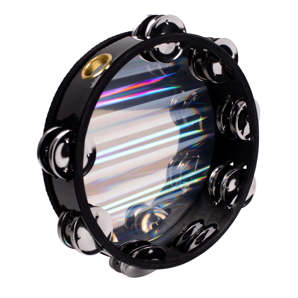 Remo Pandero TA420849 2 Hileras 8" Radiantwave Negro