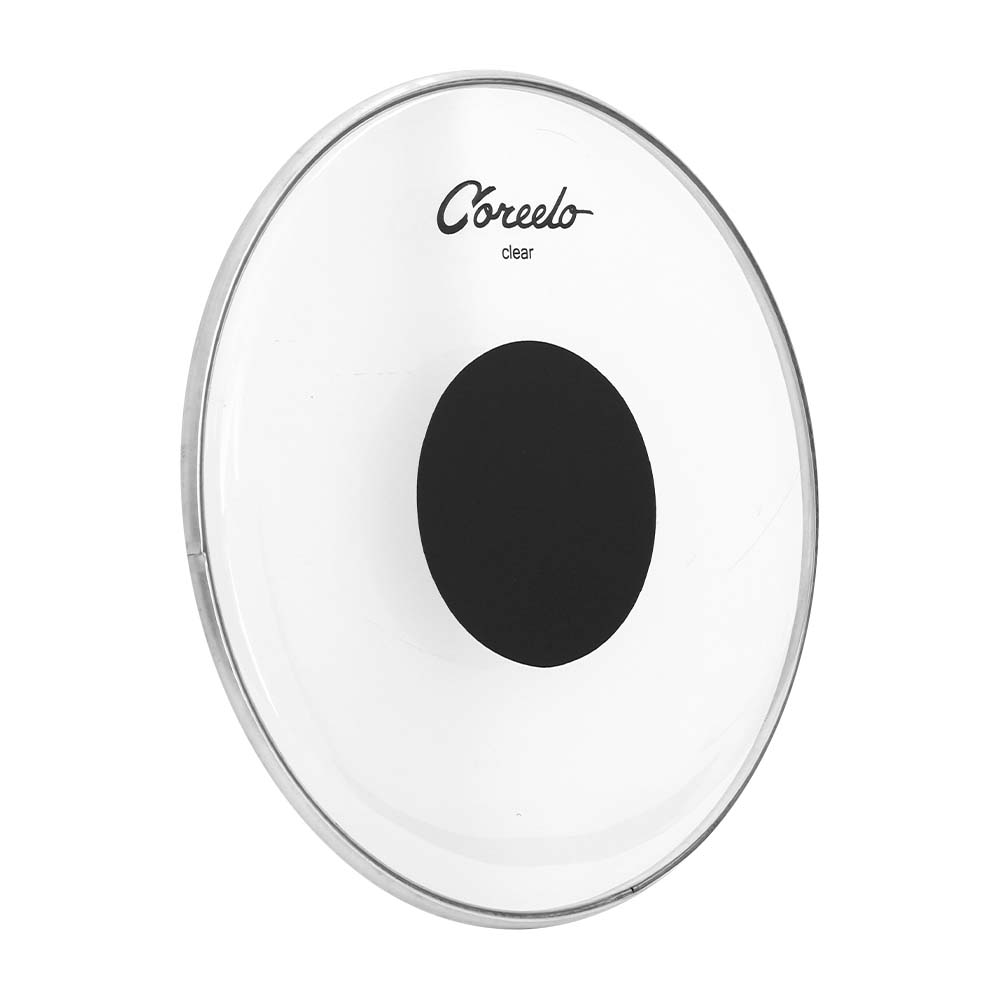 Parche Coreelo 12 in Tcn12 Transparente con Negro TCN12