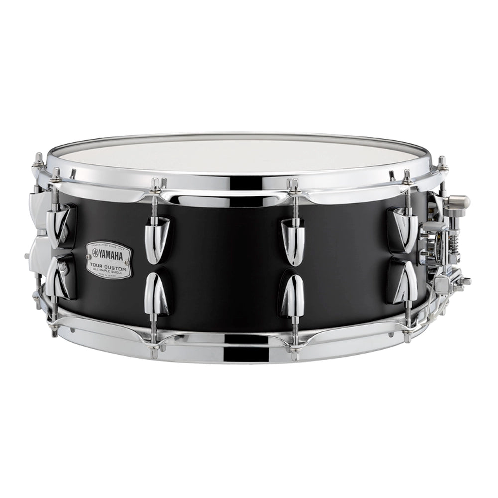 Yamaha TMS1455LCS Tarola Tour Custom Maple Licorice Satin 14" x 5.5"