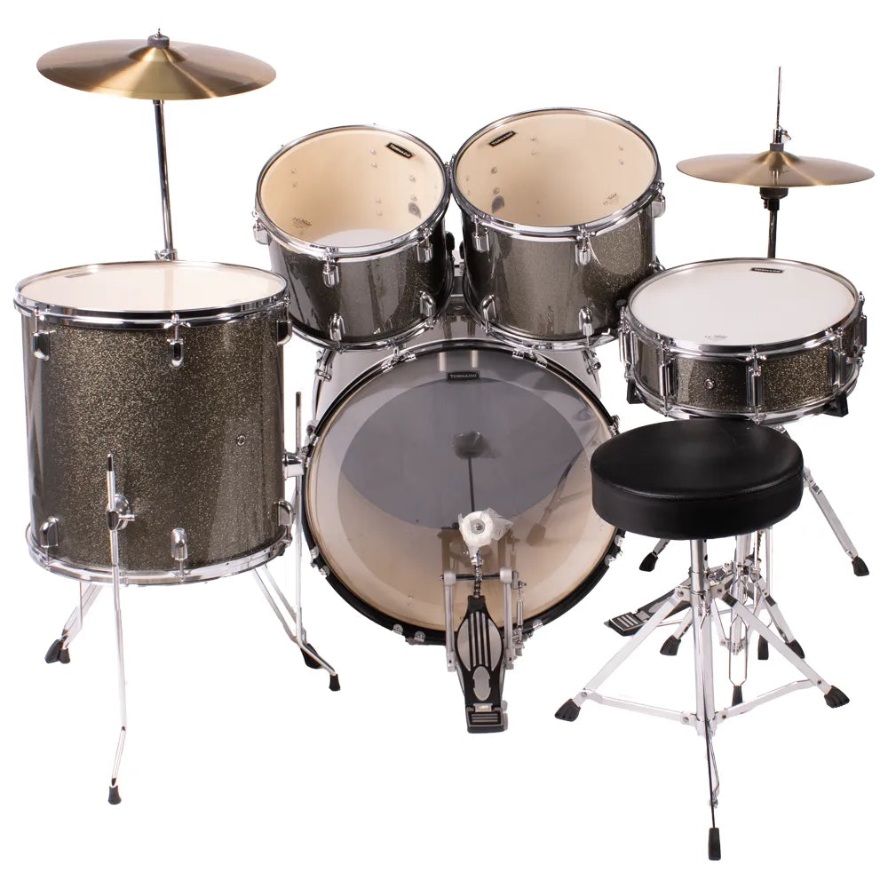 Mapex Tnd5254tcqs Batería Tornado Gray Sparkle