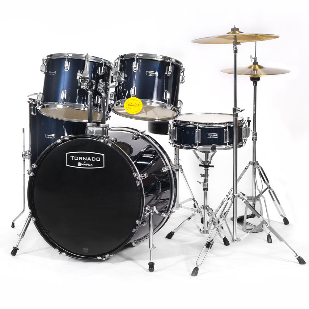 Batería Mapex Tnd5254tcyb Tornado 5 Piezas Royal Blue TND5254TCYB