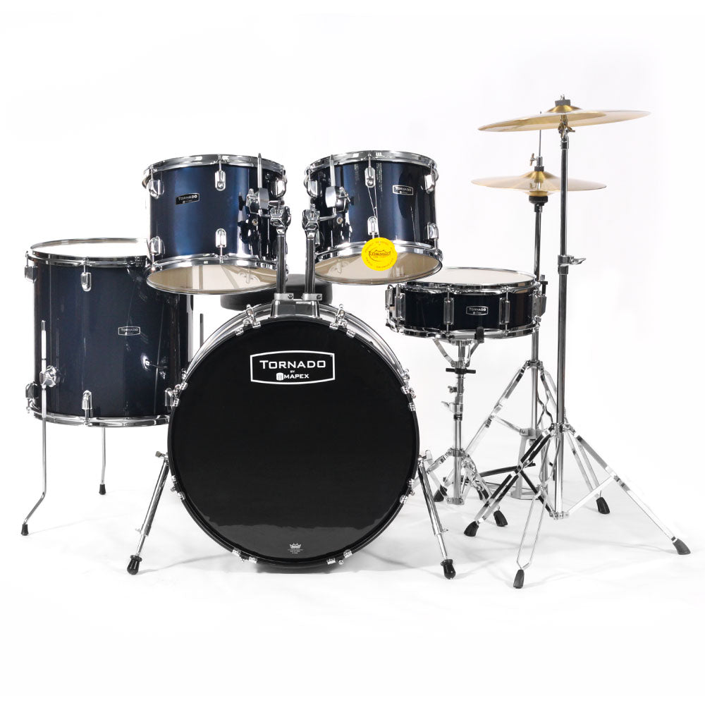 Batería Mapex Tnd5254tcyb Tornado 5 Piezas Royal Blue TND5254TCYB