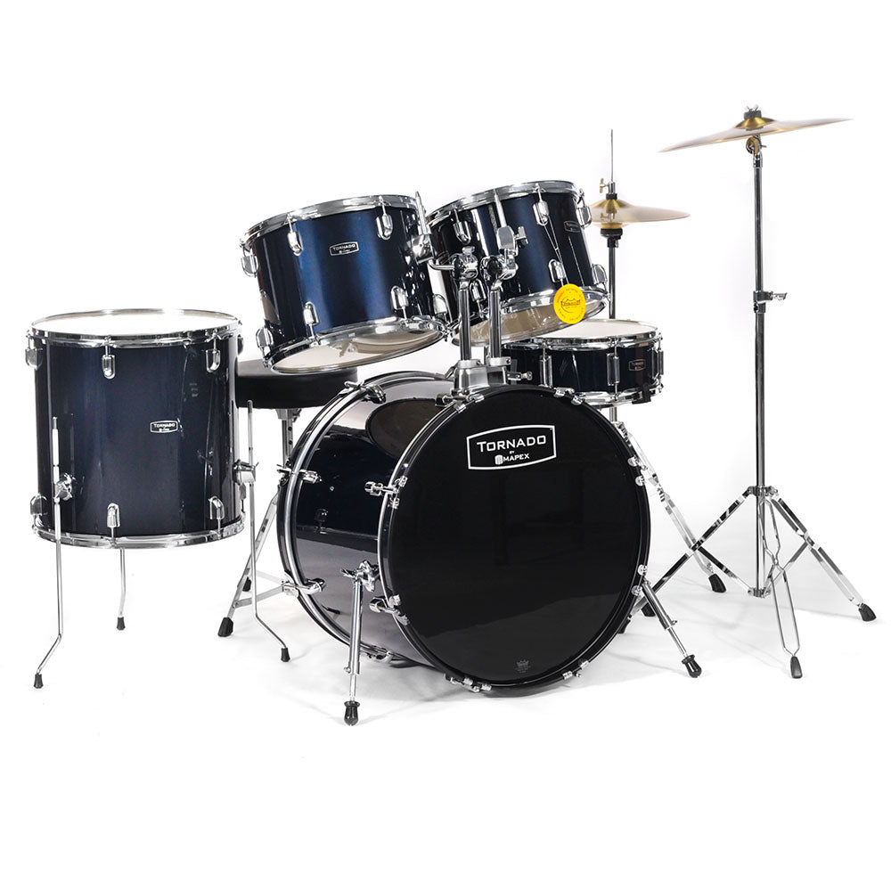 Batería Mapex Tnd5254tcyb Tornado 5 Piezas Royal Blue TND5254TCYB