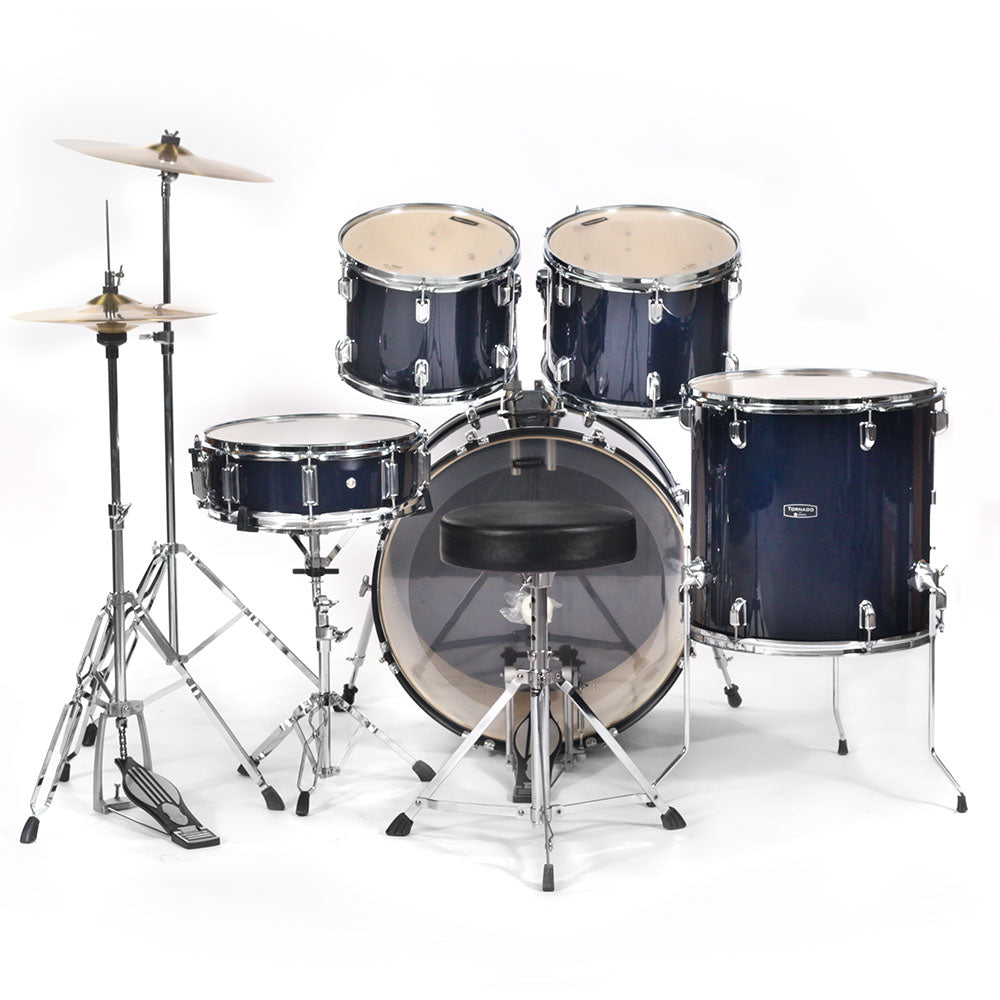 Batería Mapex Tnd5254tcyb Tornado 5 Piezas Royal Blue TND5254TCYB