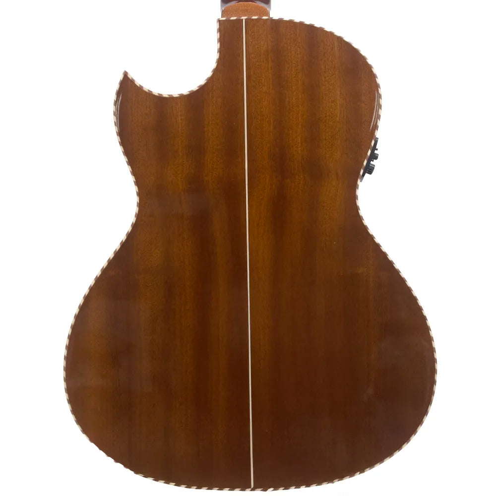 Tres Pinos Tpbq100Nt Bajo Quinto Electroacústico Natural Sapele