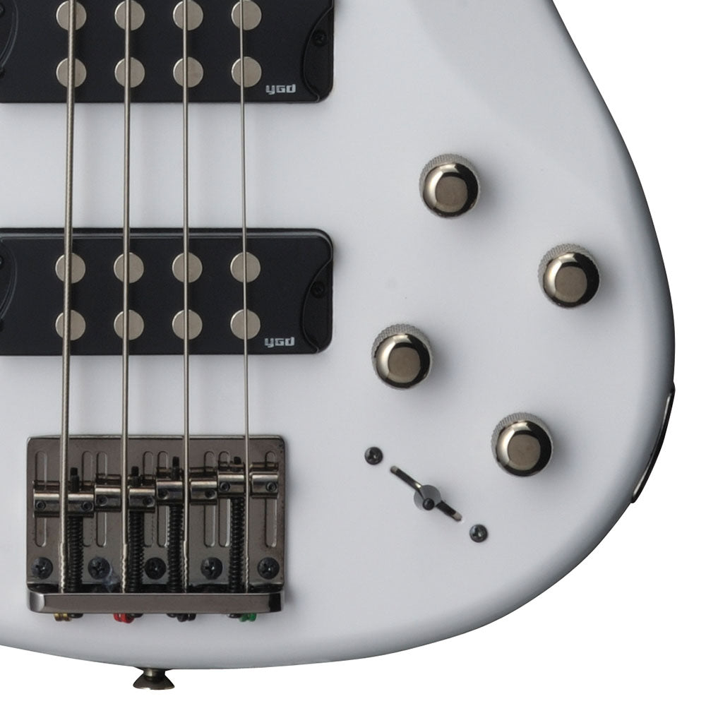 Bajo Eléctrico Activo de 4 cuerdas Activo White YAMAHA TRBX304W
