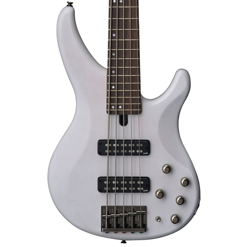 Bajo Eléctrico Activo de 5 cuerdas Translucent White YAMAHA TRBX505TLW