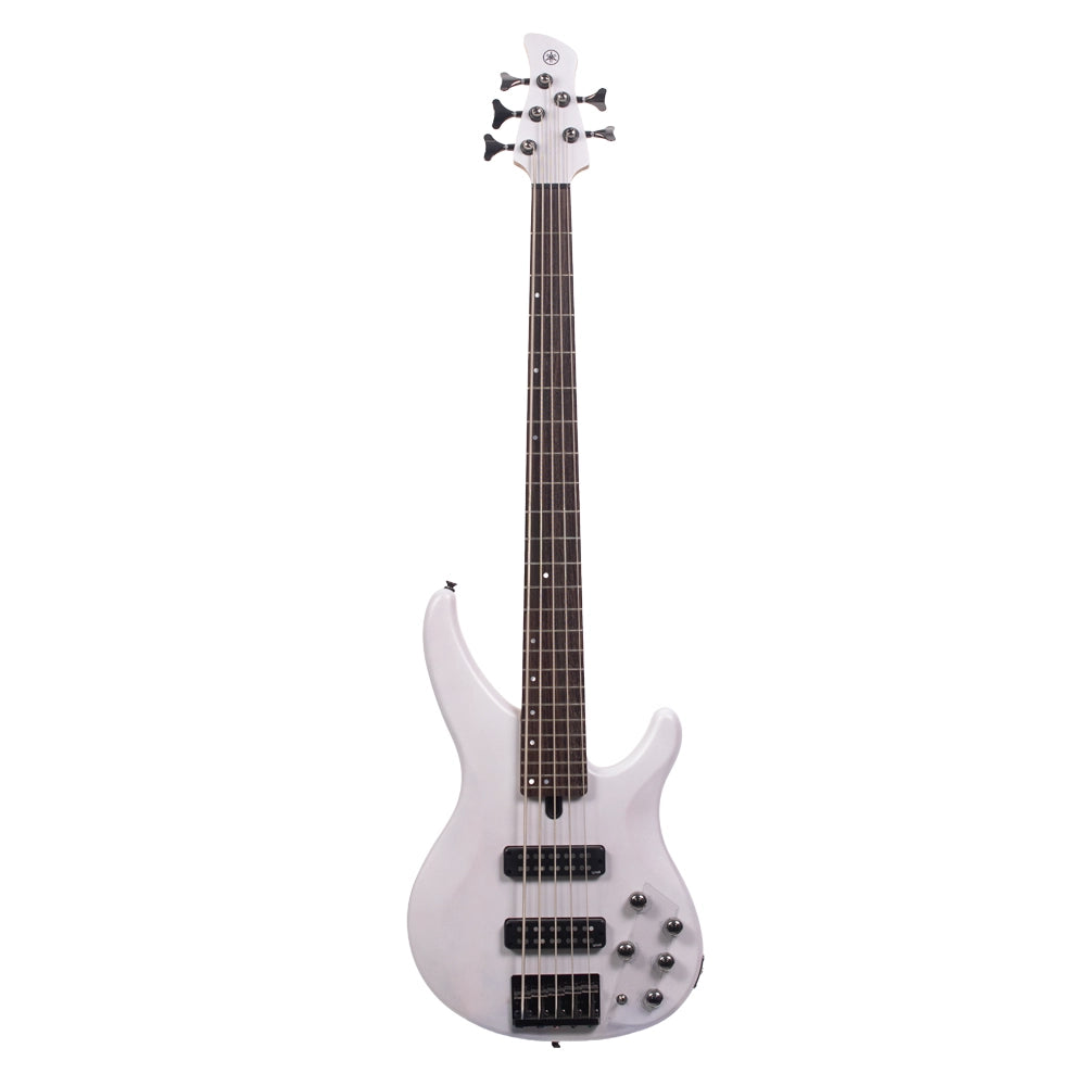 Yamaha TRBX505TLW Bajo Eléctrico Activo/Pasivo de 5 cuerdas Blanco Translúcido