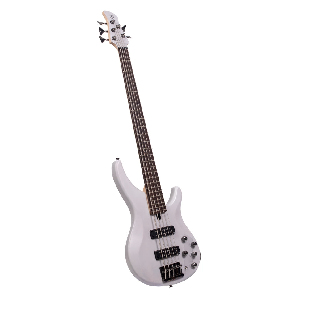 Yamaha TRBX505TLW Bajo Eléctrico Activo/Pasivo de 5 cuerdas Blanco Translúcido