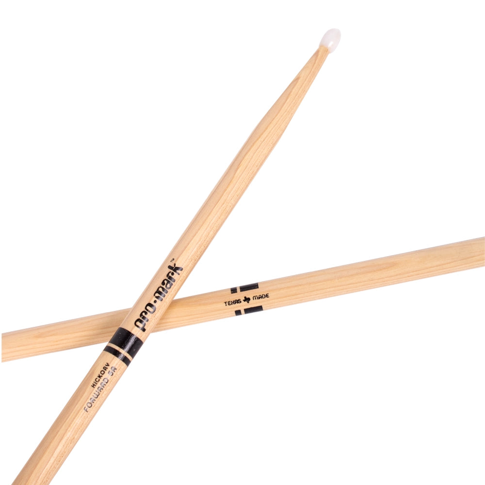 Promark TX5AN Baquetas 5A Hickory Punta de Nylon