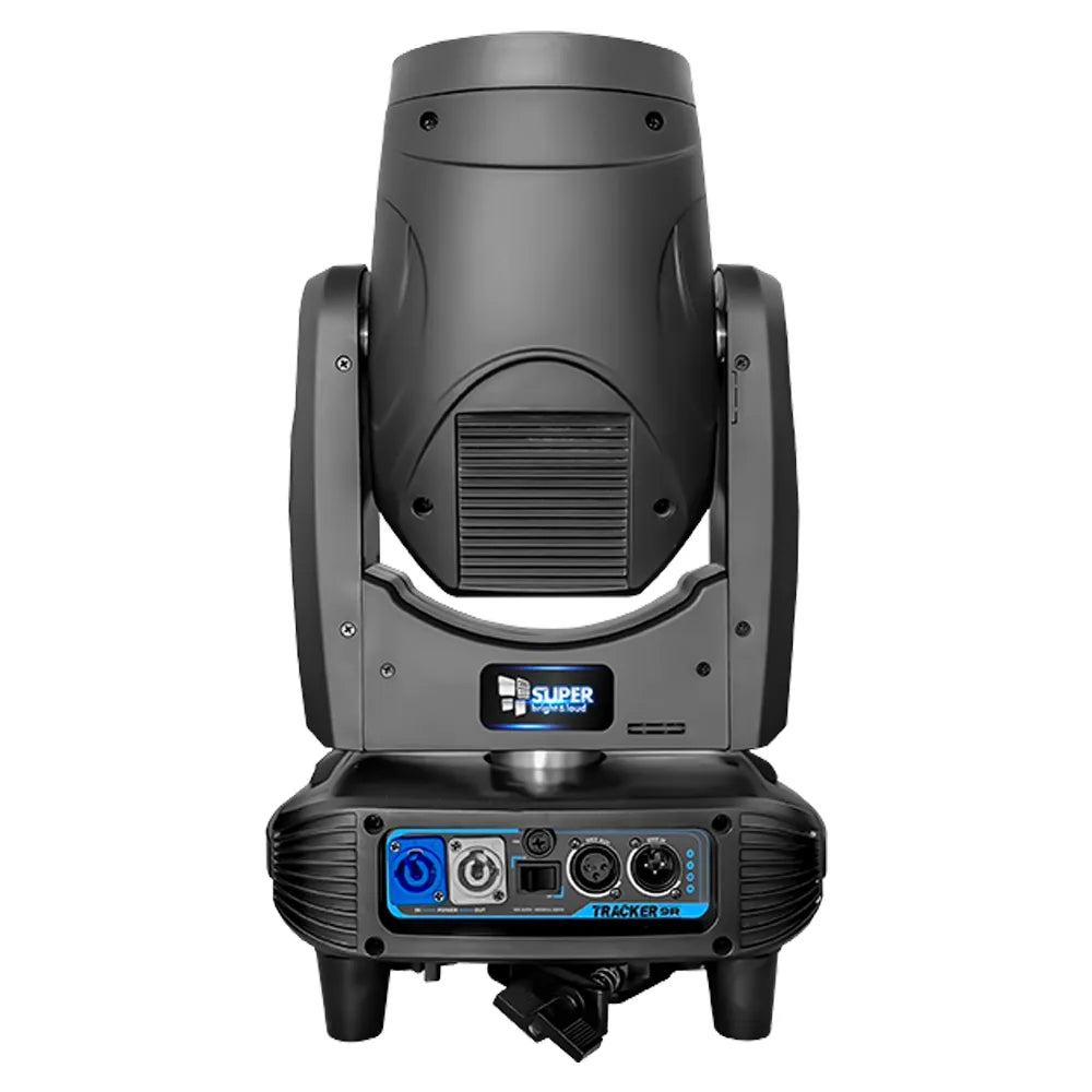 Super Bright Tracker9R Iluminación Estuche Con 4 Cabezas Beam 9R + Aro Led Rgb